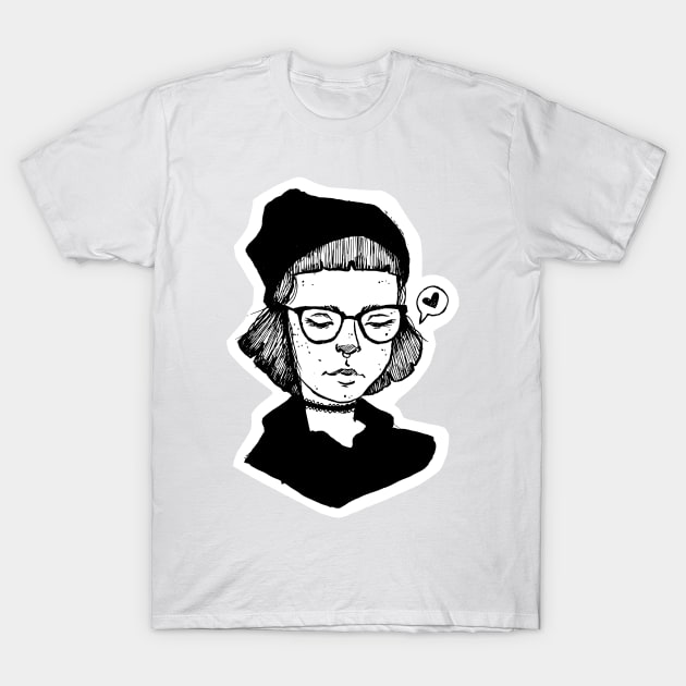 Courtney T-Shirt by ickus